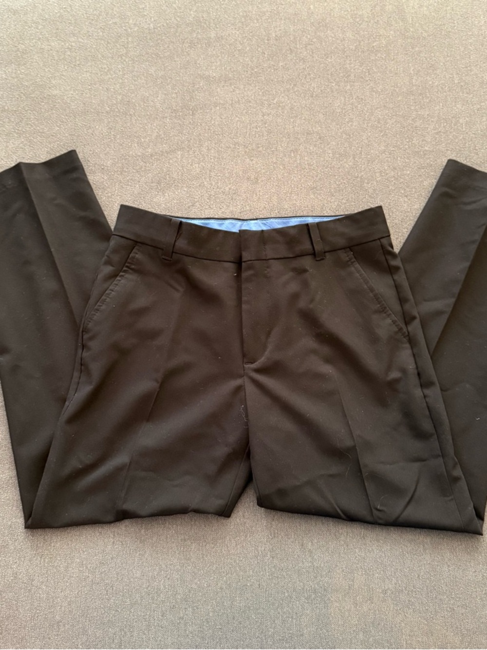 Izod Men's Black Dress Slacks